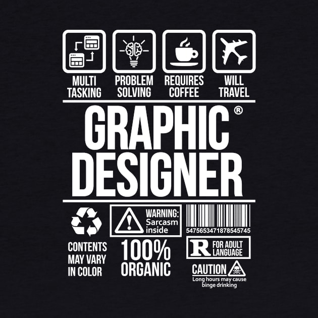 Graphic designer T-shirt | Job Profession | #DW by DynamiteWear